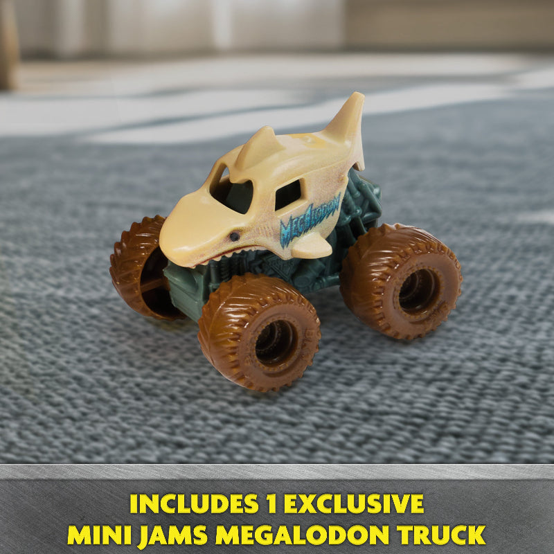 Spin Master - Monster Jam | Mini Megalodon Mad Hog Chomper