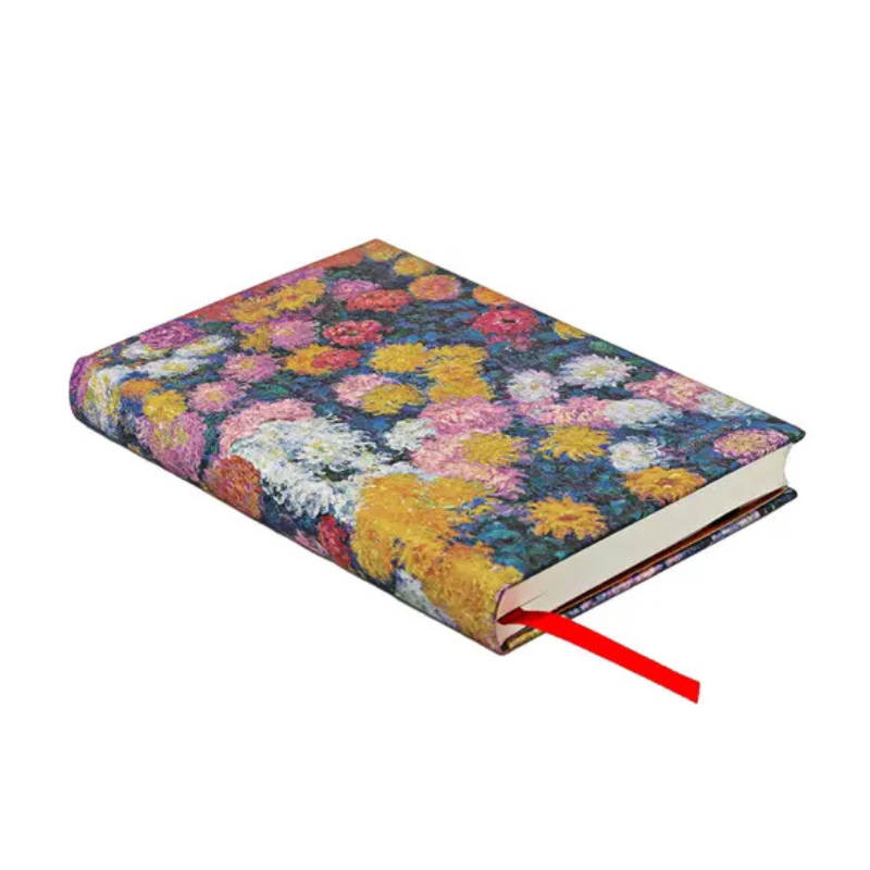 Paperblanks - Monet’s Chrysanthemums Ulined Notebook (144 Pages)