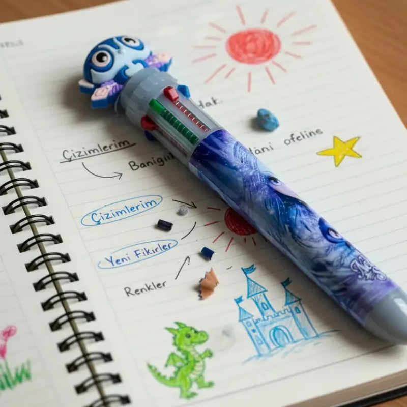 Nebulous Stars - 10-Color Ballpoint Pen Assortment