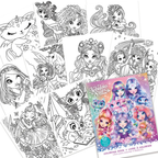 Nebulous Stars - Universe Coloring Book