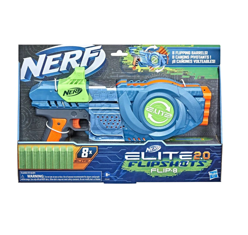 Hasbro - Nerf Elite 2.0 | Flipshots Flip-8 Blaster