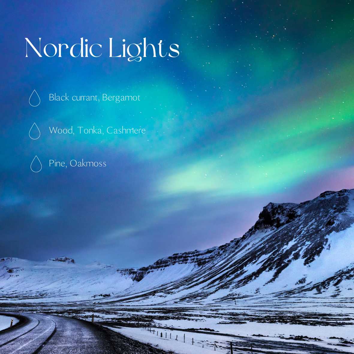 The Candle Dust - 160g Sand Candle | Nordic Lights