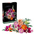 Pretty Pink Flower Bouquet- 749 Pcs