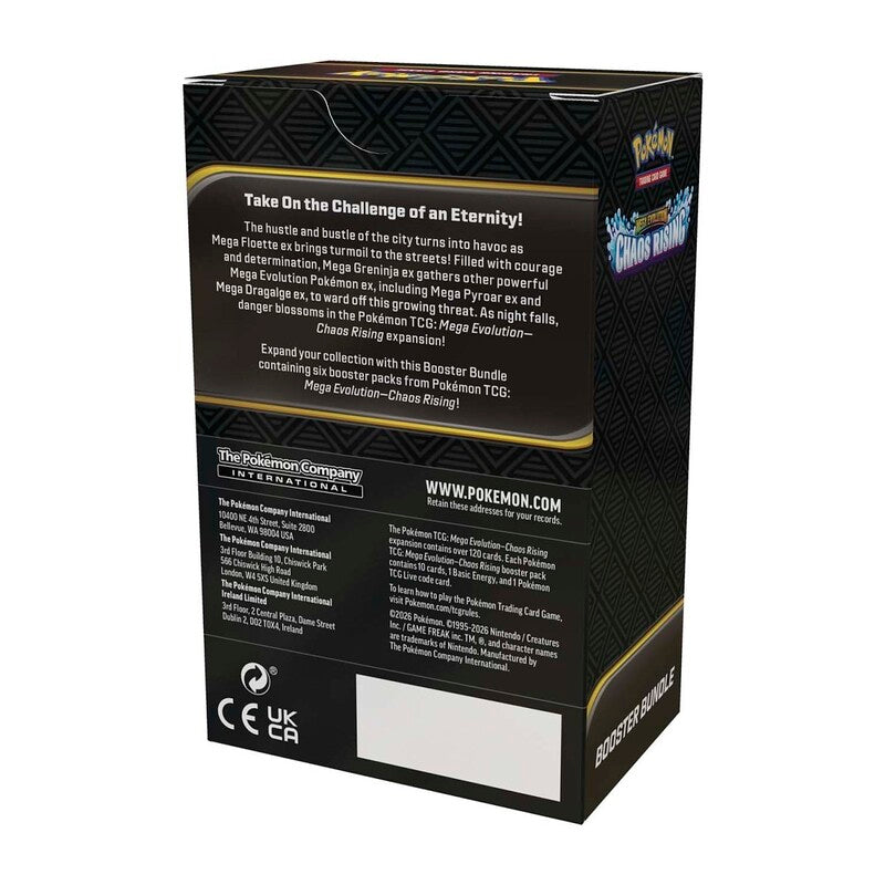 Pokemon CHAOS RISING BOOSTER BUNDLE