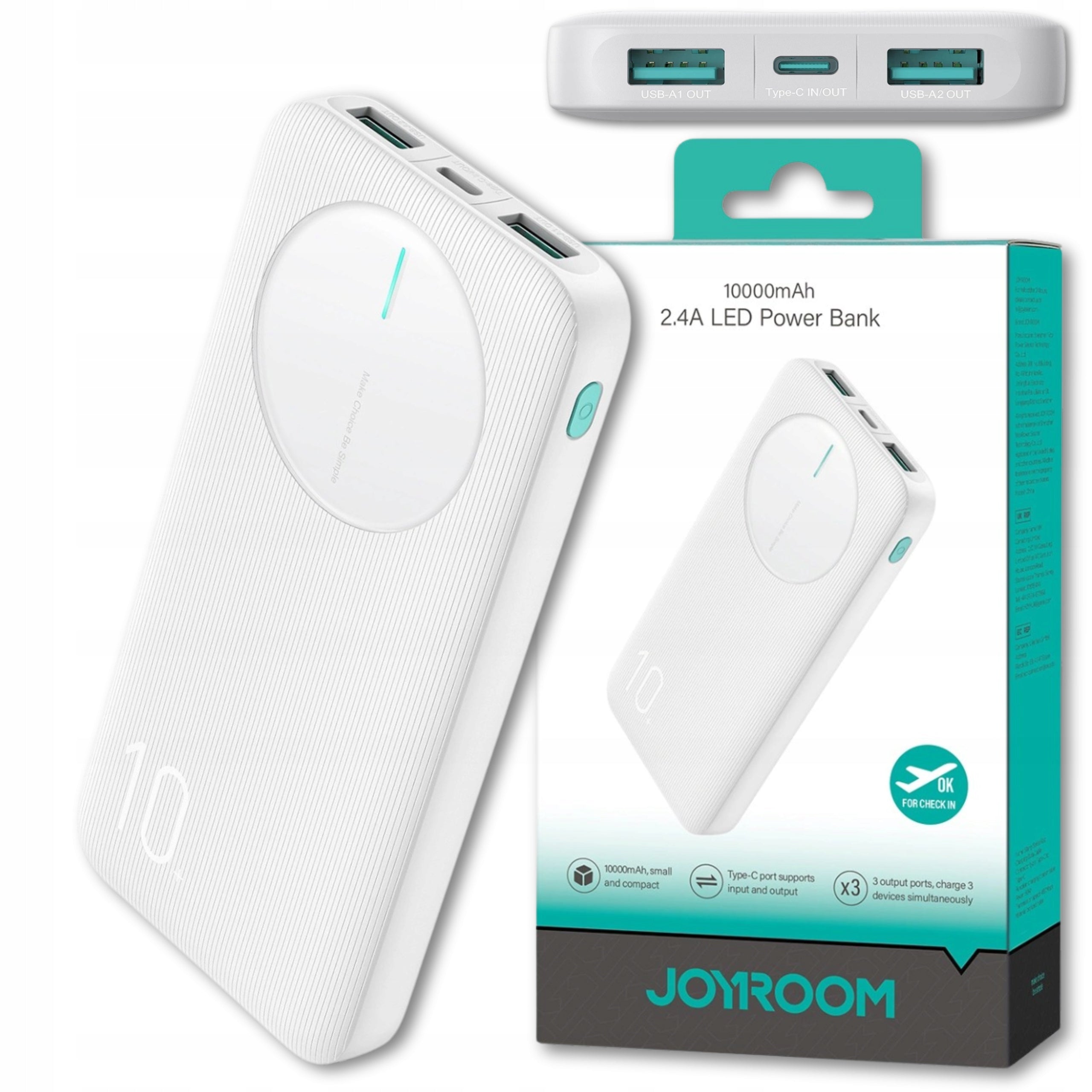 JOYROOM JR-PBF12 10000mAh 12W