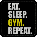 Zaga Caps - Eat Sleep Gym Patch