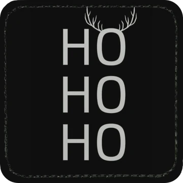 Zaga Caps - Ho Ho Ho Patch