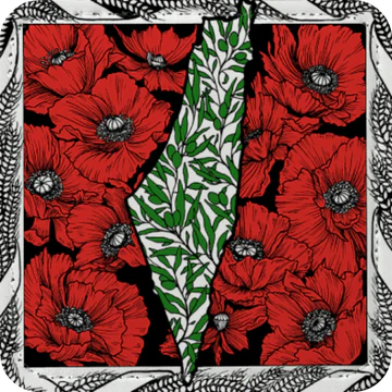 Zaga Caps - Palestine Flowers Patch