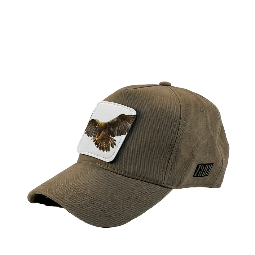 Zaga Caps - Patch Cap Brown