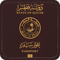 Zaga Caps - Qatar Passport Patch
