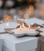 The Candle Dust - Sand Candle | Rhubarb Sparkle