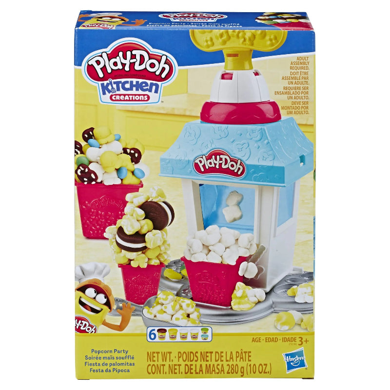 Hasbro - Play-Doh Kitchen Creations | Popcorn Party Playset