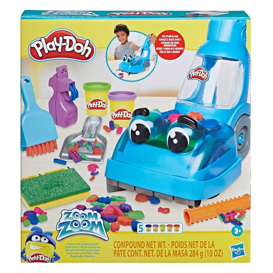 Hasbro - Play-Doh | Zoom Zoom Vacuum and Cleanup Playset