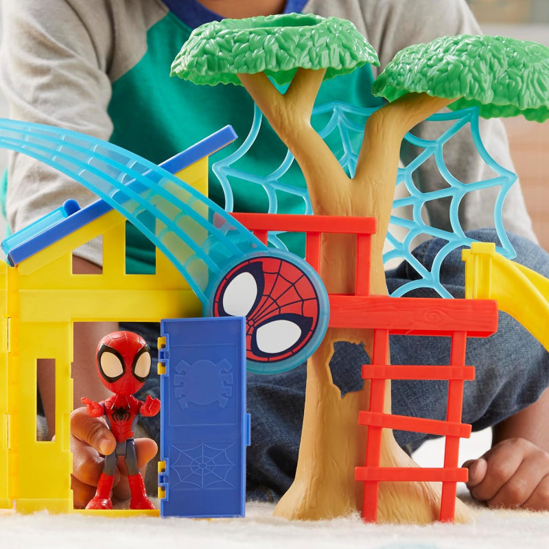 Hasbro - Spidey and His Amazing Friends | Playground Playset with Spidey Action Figure