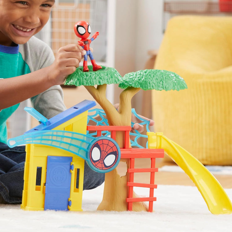 Hasbro - Spidey and His Amazing Friends | Playground Playset with Spidey Action Figure