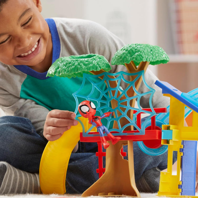 Hasbro - Spidey and His Amazing Friends | Playground Playset with Spidey Action Figure