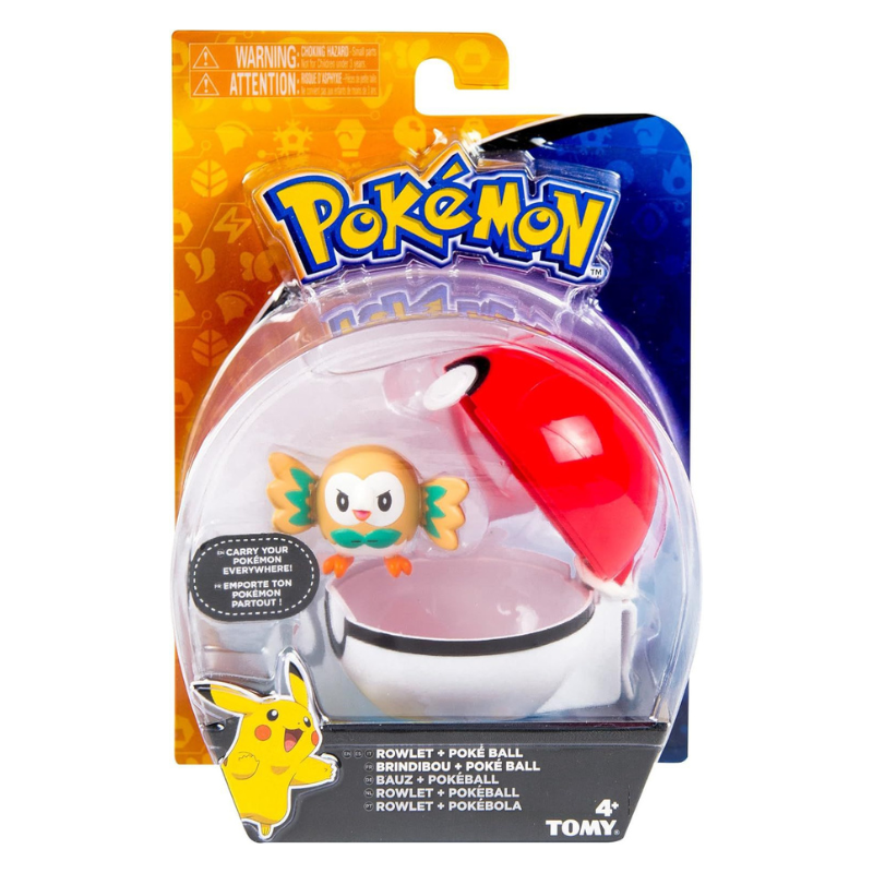Pokemon Figure and Pokeball Set