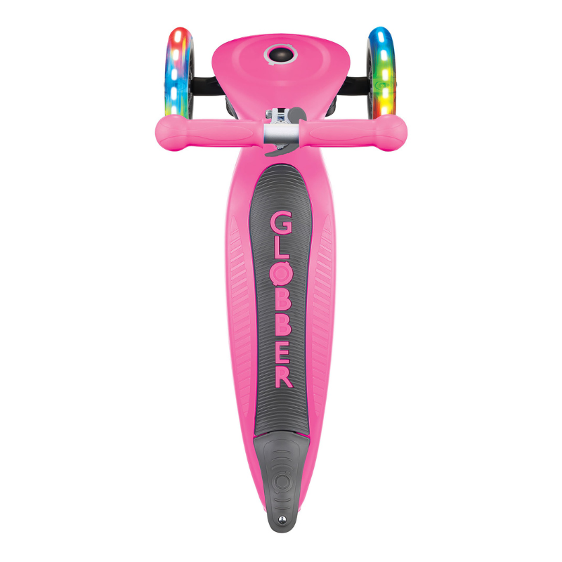 Globber - Primo Foldable Lights Fucshia