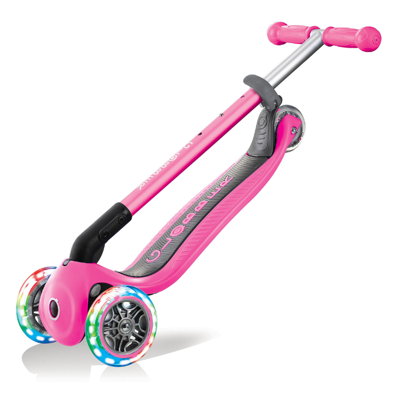 Globber - Primo Foldable Lights Fucshia
