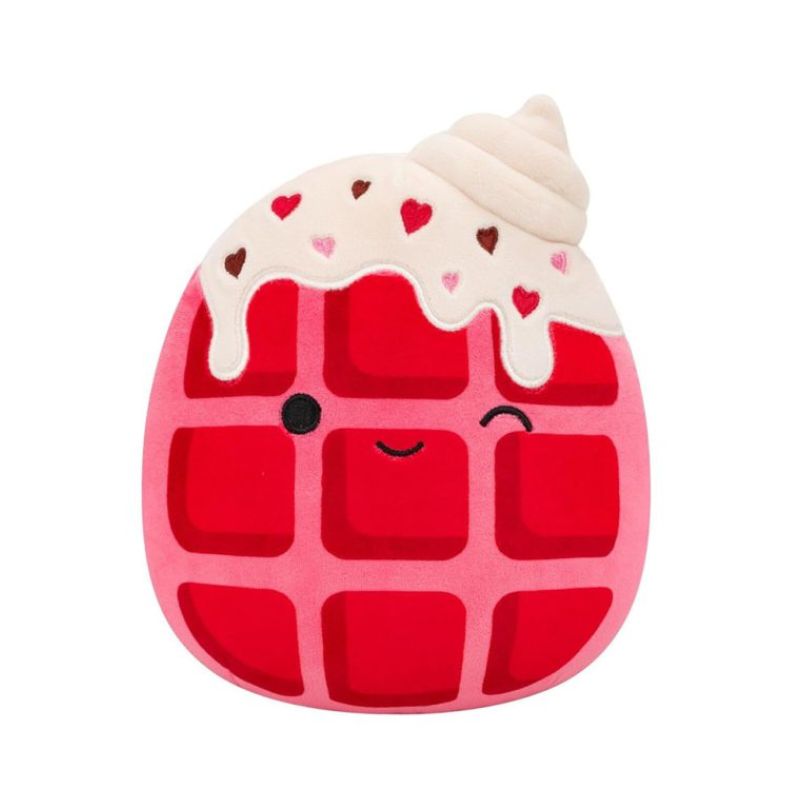 Squishmallows Sayonara the winking red velvet waffle