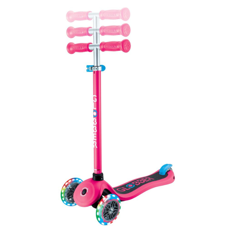 Globber - Primo Lights V2 Fucshia