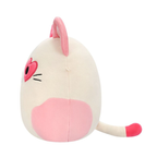 Squishmallows Susan Q the Pink Tortiseshell Cat W/Heart Eyepatch Plush
