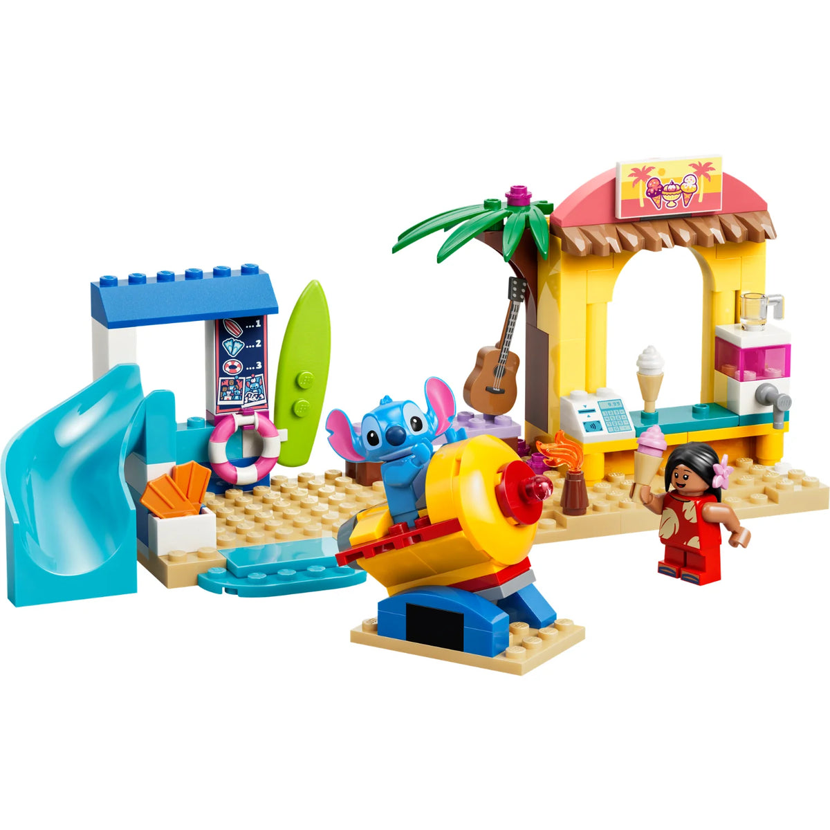 LEGO Disney Beach Fun with Lilo & Stitch – 113 Pieces (43280)