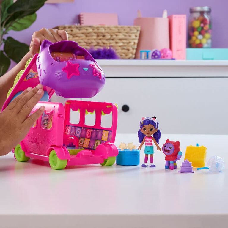 Spin Master - Gabby's Dollhouse | Purrfect Sprinkle Party Bus