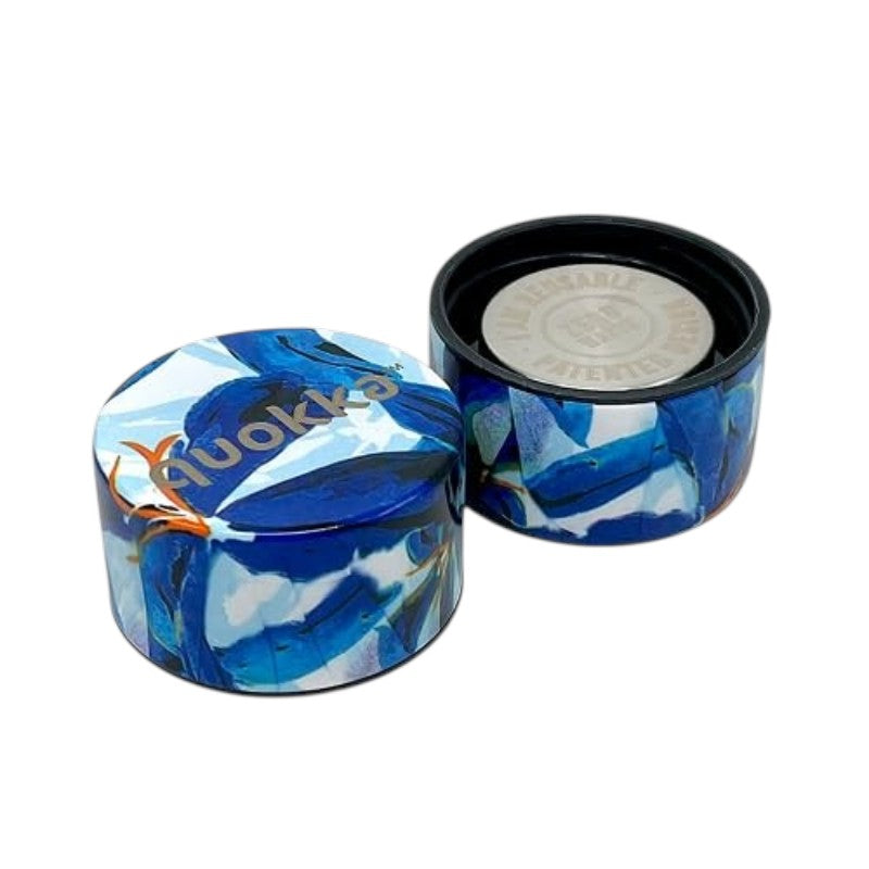 QUOKKA THERMAL SS BOTTLE SOLID BLUE HIBISCUS 630 ML