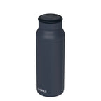 QUOKKA THERMAL SS BOTTLE WITH SILICONE HANDLE ECHO BLACK 690 ML