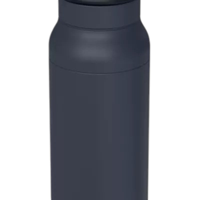 QUOKKA THERMAL SS BOTTLE WITH SILICONE HANDLE ECHO BLACK 690 ML
