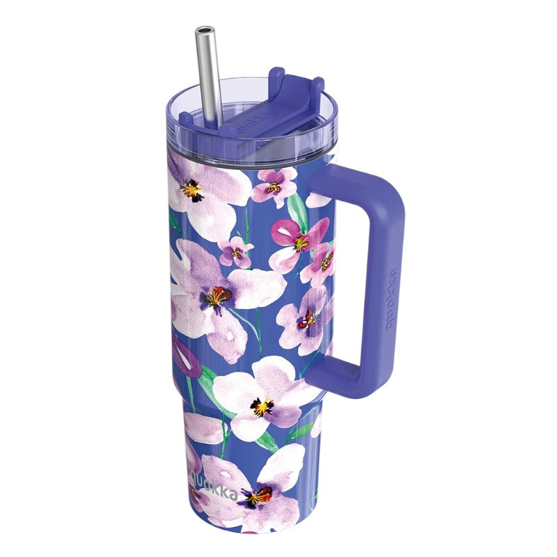 QUOKKA THERMAL SS MUG STREAM FLOWER DUSK L 950 ML