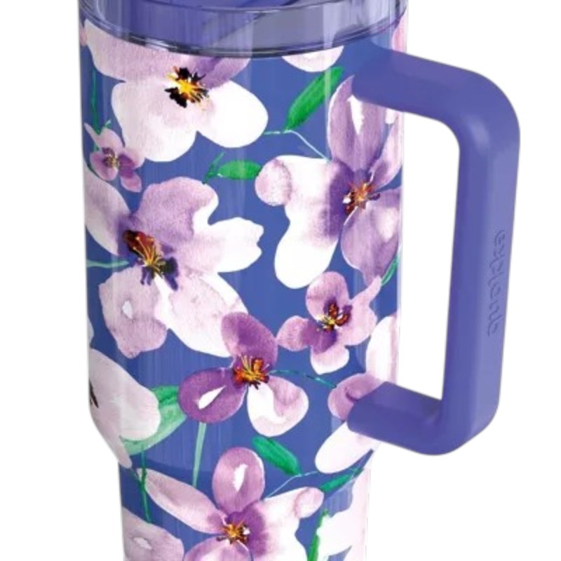 QUOKKA THERMAL SS MUG STREAM FLOWER DUSK L 950 ML