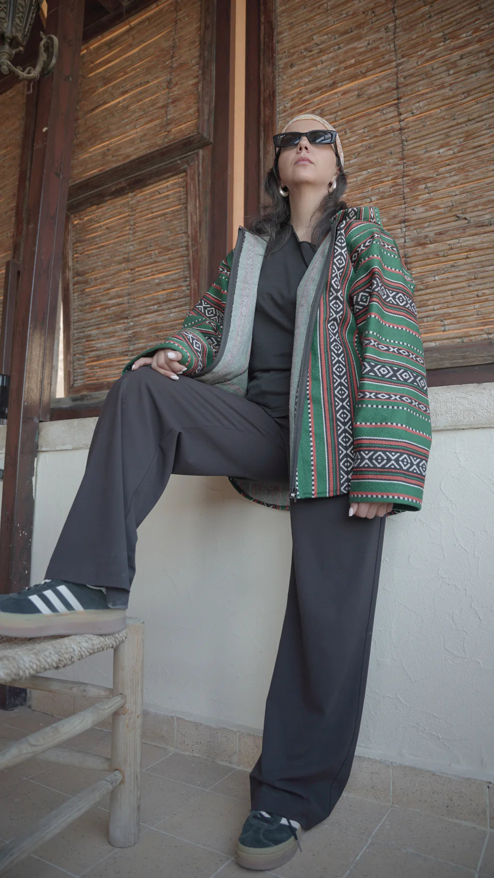 Qashabeyyeh - Zaytoun Full Zipper Jacket