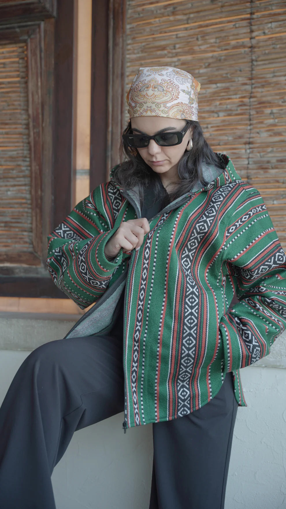 Qashabeyyeh - Zaytoun Full Zipper Jacket