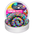 Crazy Aaron's Rainbow Confetti Full-Sized Thinking Putty