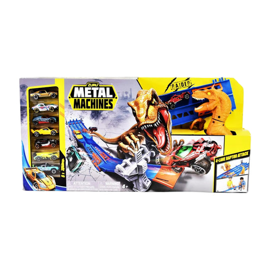 ZURU - Metal Machines | 4-Lane Dino Attack Trackset