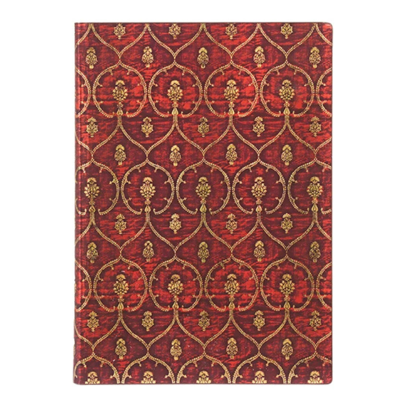 Paperblanks - Red Velvet unlined Notebook (176 Pages)