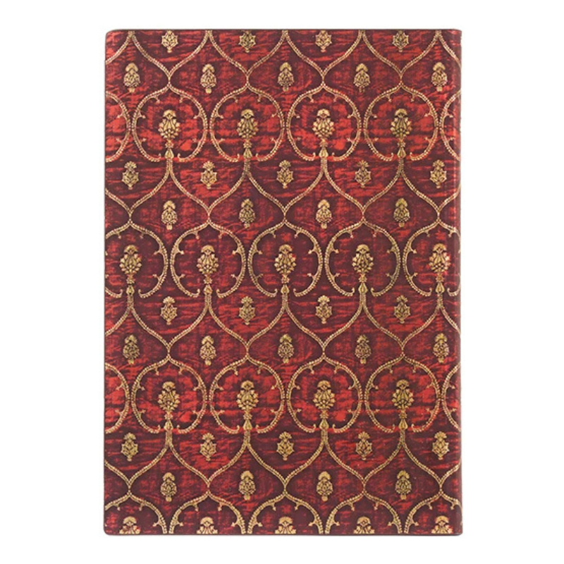 Paperblanks - Red Velvet unlined Notebook (176 Pages)