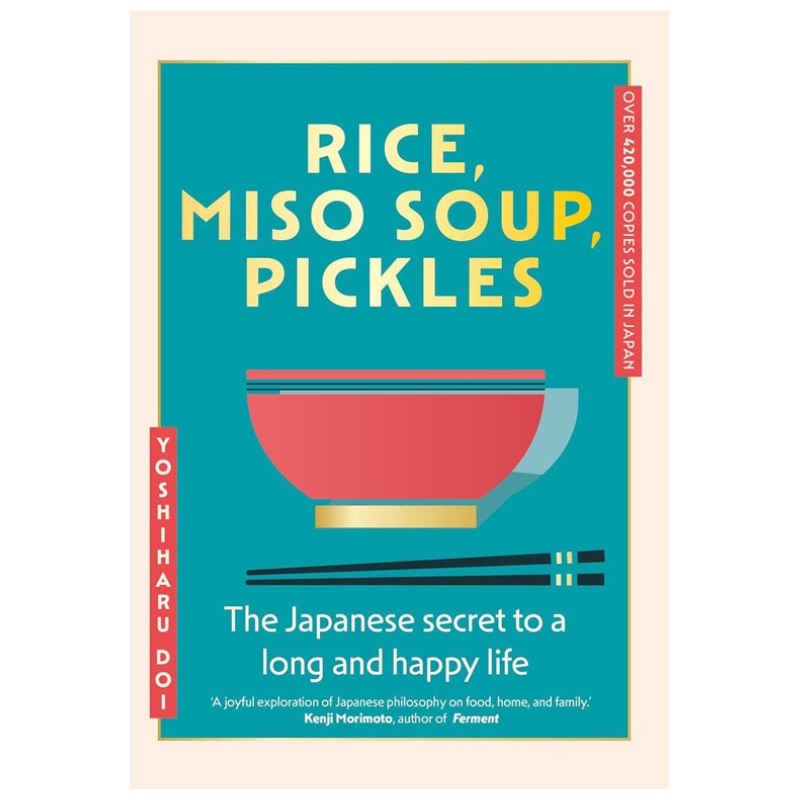 Rice, Miso Soup, Pickles