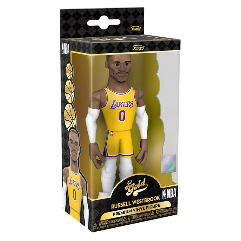 Funko - Pop! 5" Gold NBA: Lakers | Russell Westbrook (City Edition 2021)