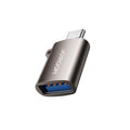 S-H151 Type-C Male to USB Female Adapter-maroon