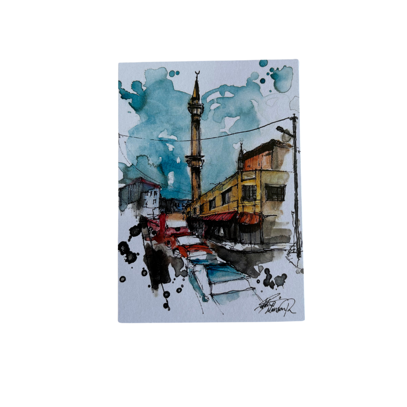 Saleh Studio - Downtown Postcard