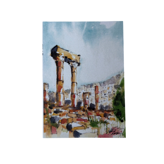 Saleh Studio - Amman Citadel Postcard