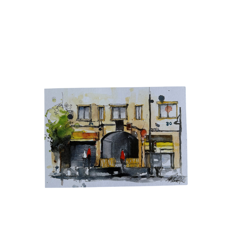 Saleh Studio - From Downtown Postcard