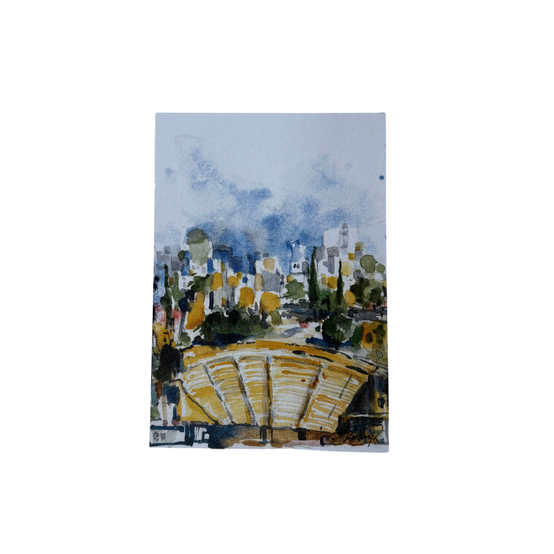 Saleh Studio - Roman Theater Postcard