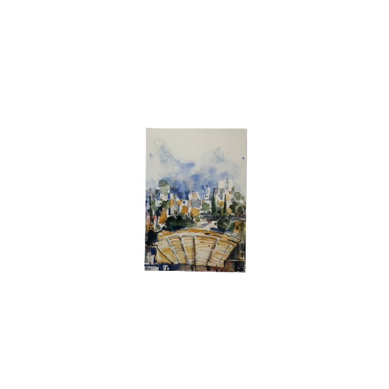 Saleh Studio -  Roman Theater Sticker