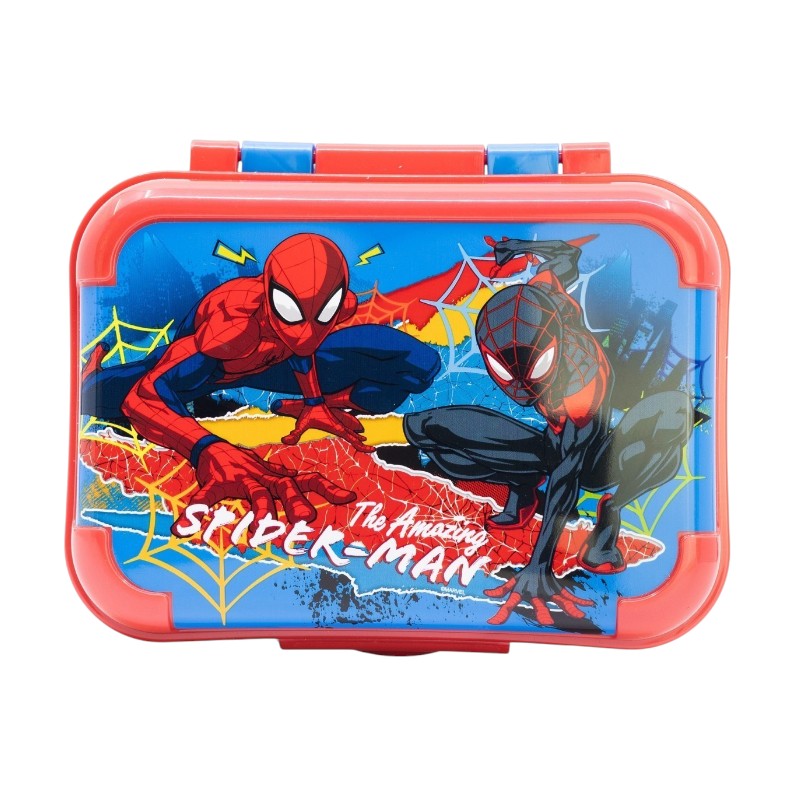 STOR ASKER LUNCH BOX SPIDERMAN MOVING TARGET