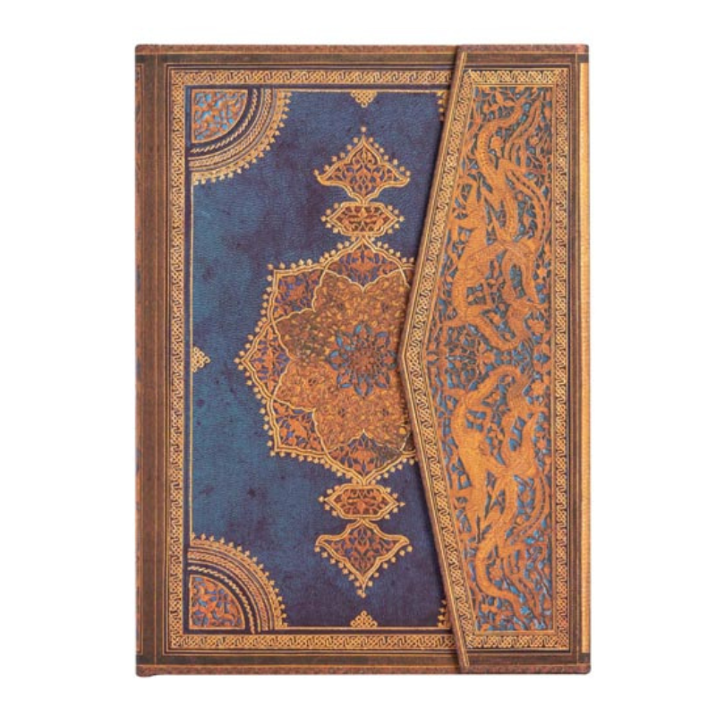 Paperblanks - Safavid Indigo Lined Notebook (176 Pages)