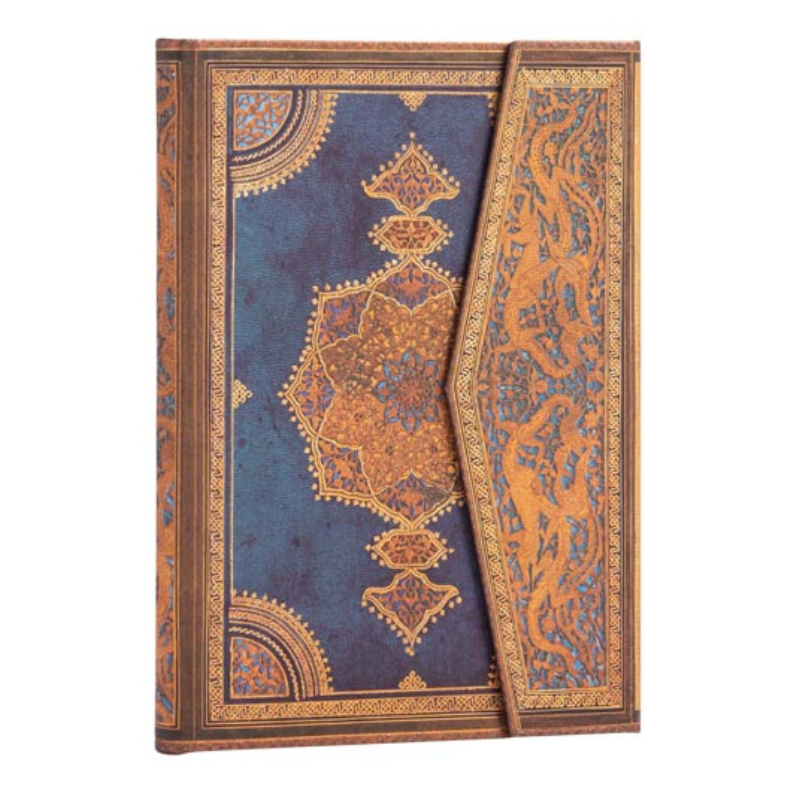 Paperblanks - Safavid Indigo Lined Notebook (176 Pages)